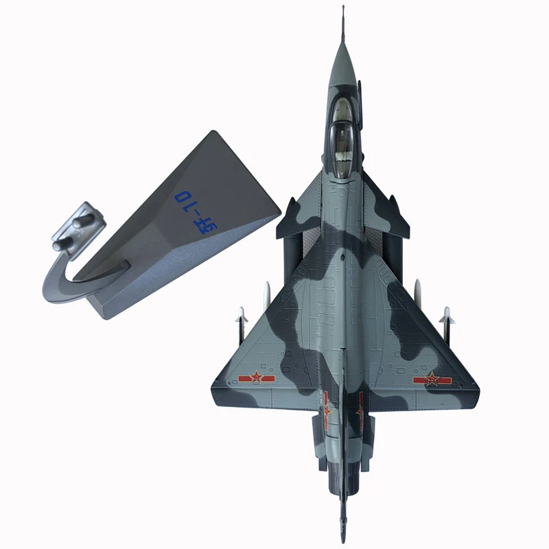 A 1/72 весы боец китайская воздушная сила J-10 энергичный Дракон пожарная птица самолет детские игрушки Детский подарок для коллекции - Цвет: A