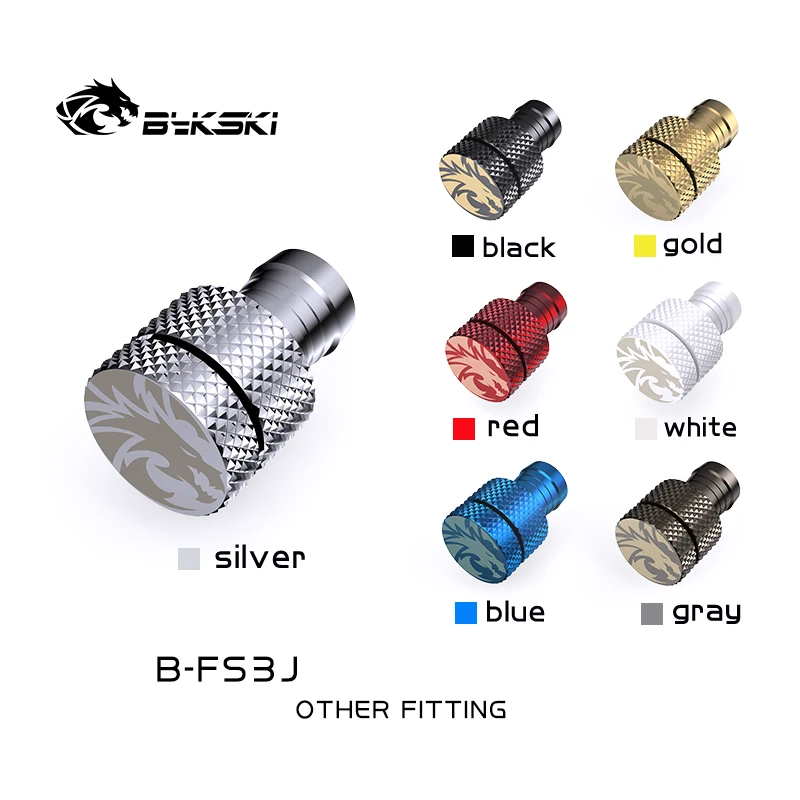 Bykski B FS3J/B FS4J ПК охлаждающая водостопорная арматура для ID9 10/12 13 мм мягкая трубка