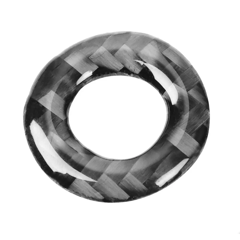 

2015-2020 Door Lock Rings 4Pcs Accessories Black Carbon Fiber Interior