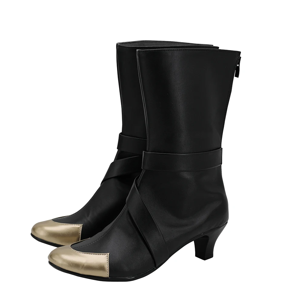 Сапоги для косплея arknight Swire черная обувь на высоком каблуке изготовленные заказ