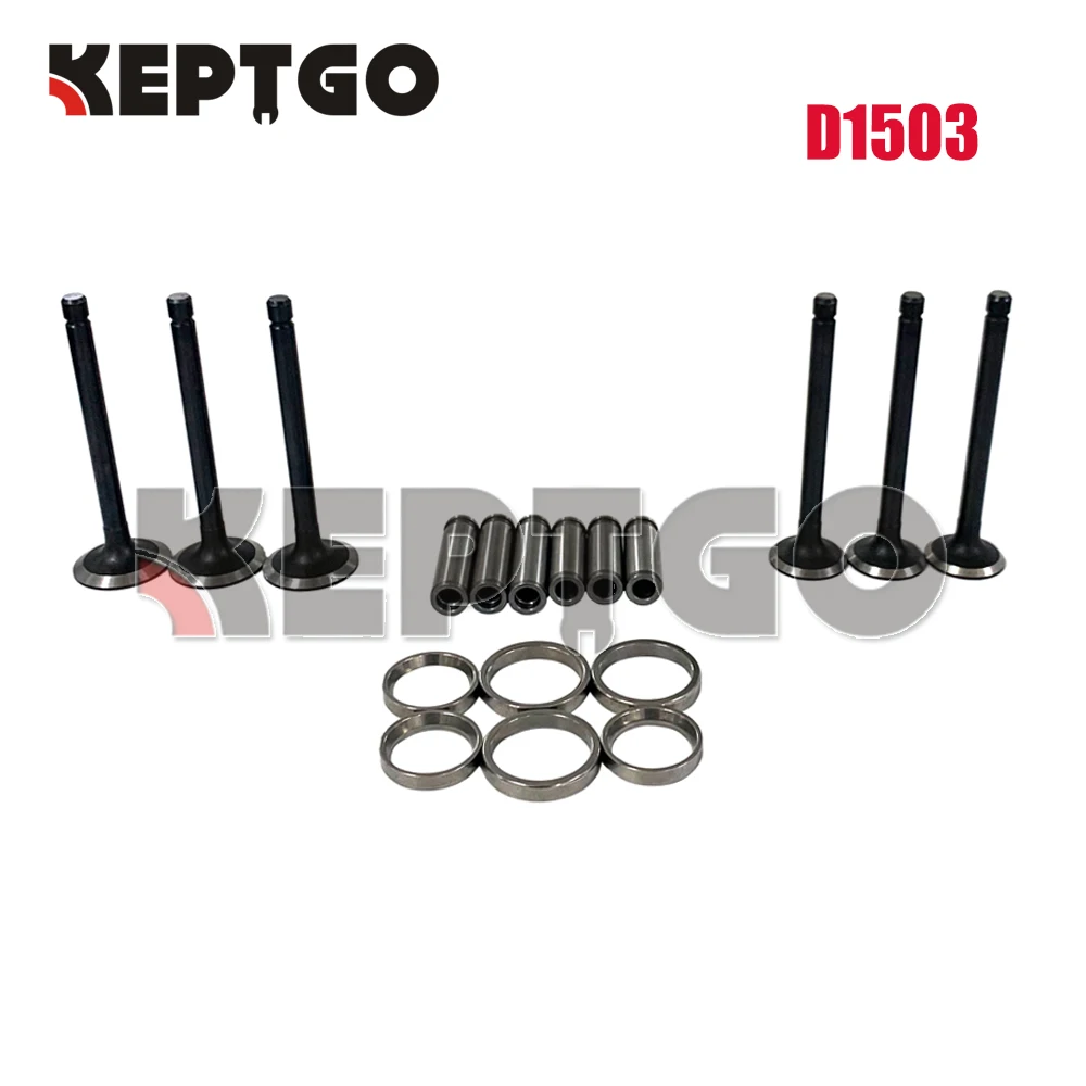 Новый комплект поезда клапана D1503 для двигателя Kubota 1 | Строительство и ремонт