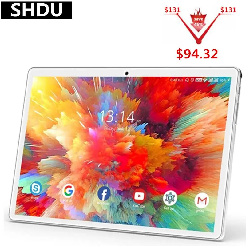 

New Tablet Pc 10.1 inch Android 10.0 Tablets 32GB ROM Octa Core Google Play 3g 4g LTE Phone Call GPS WiFi Bluetooth 10 inch