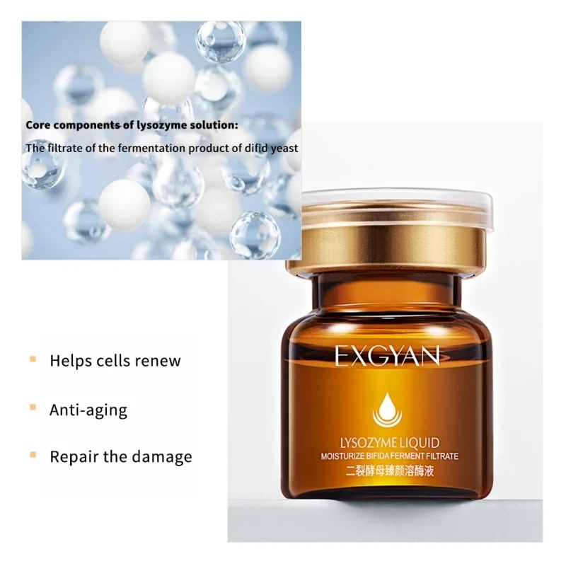 

Split Yeast Freeze-Dried Powder Anti Wrinkle Face Serum Hydrating Moisturizing Shrink Pores Brightens Skin Tone Anti Aging