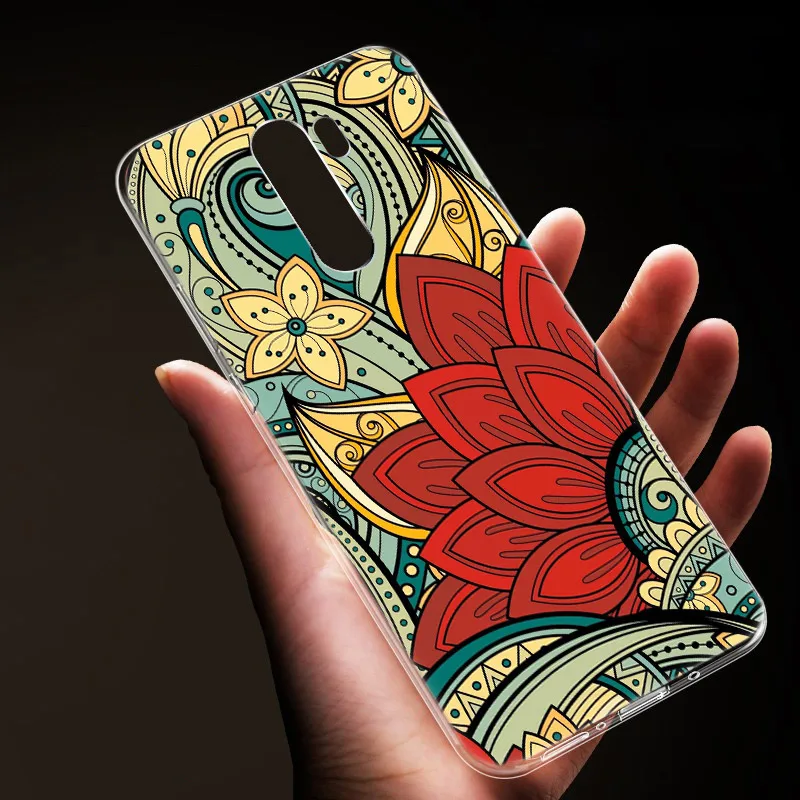 hot mandala chakra yoga silicone case for xiaomi redmi note 10 9 pro max 10s 9s 8t 8 8a 9 9a 9c 9t k40 pro 5g soft cover free global shipping