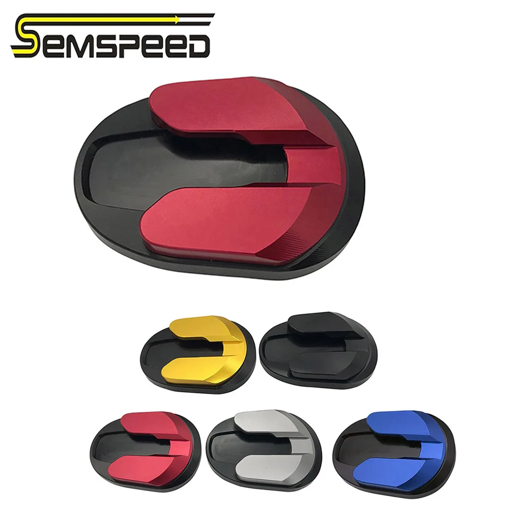 SEMSPEED CNC ножная подставка для YAMAHA NVX155 150 125 Aerox155 2015-2018 2019 2020 Удлиняющая боковая |