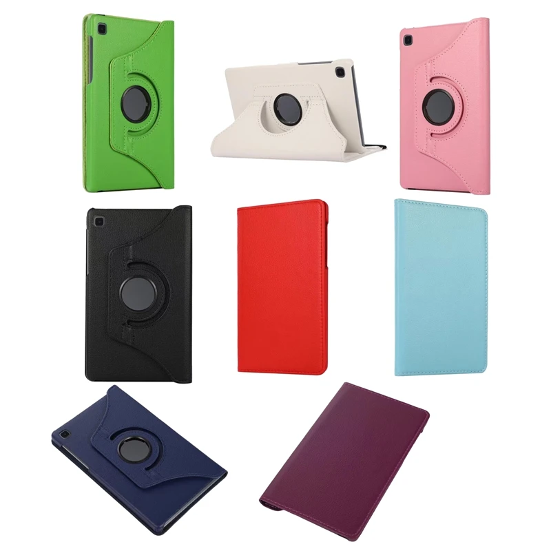 

Tablet Case 360° Rotation Dropproof Scratchproof Soft Adjustable Stand For Galaxy Tab A7 Lite 8.7 2021 T220/T225