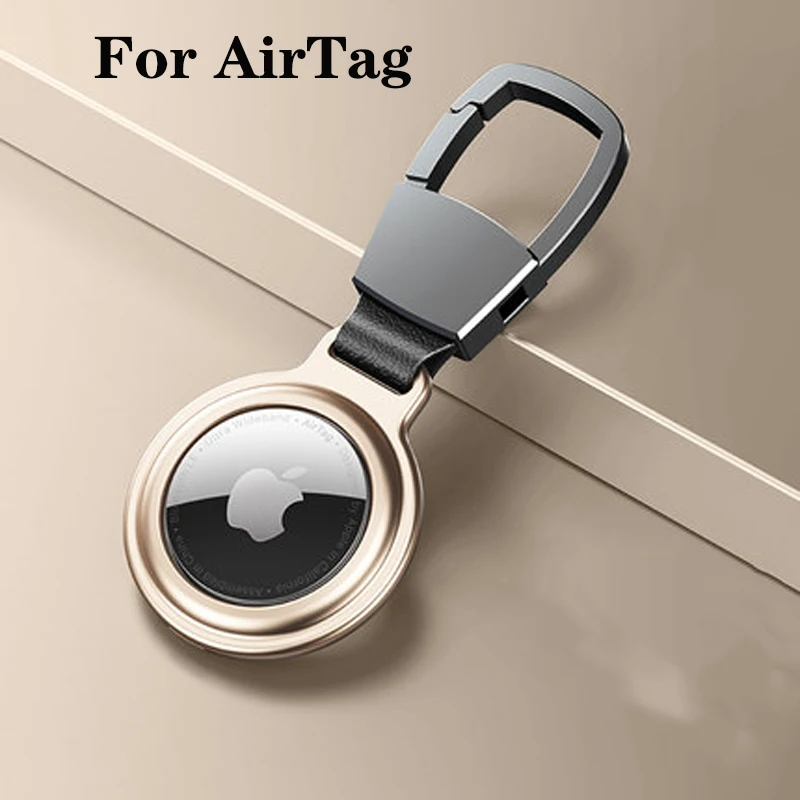 

Magnetic Metal Case For Apple AirTag Full Protective Cover Locator Magneto Buckle Accessories