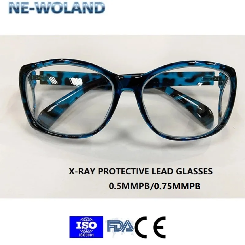 Best selling Lead glasses men & wowen ionizing radiation Front& side protection lead spectacles ray shielding 0.5mmpb 0.75mmPb