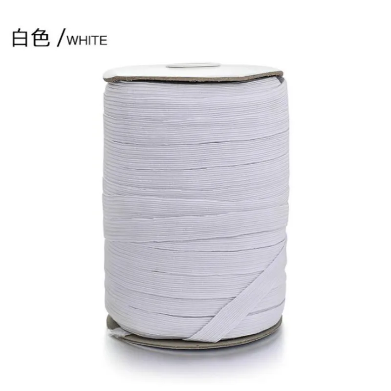6mm White Black Elastic Bands ribbons Cord Masks Rope Clothes Garment Sewing Accessories handmade DIY Sew materials | Дом и сад