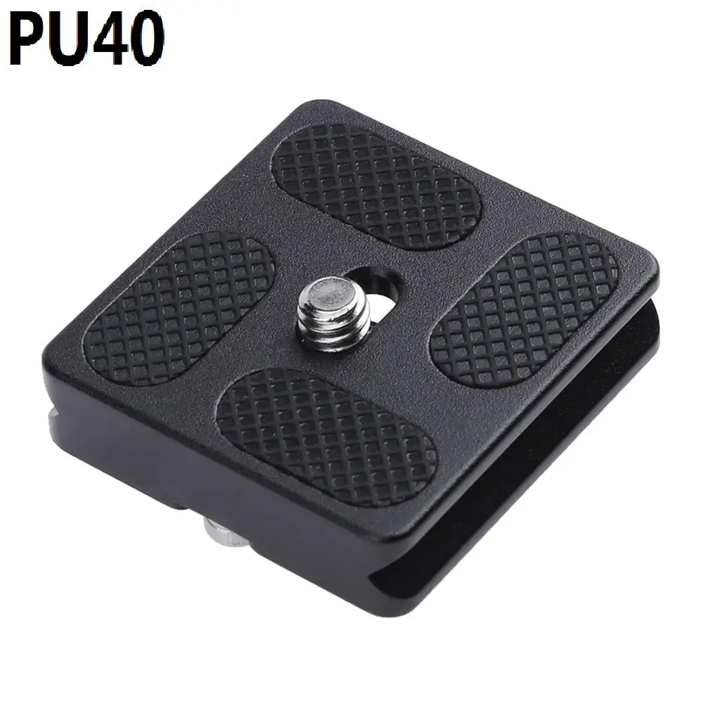 

Tripod Monopods PU40 Quick Release Plate J1 N1 Tripod Ball Head Arca Swiss w/1/4 inch Screw for Camera Accessory New PU40