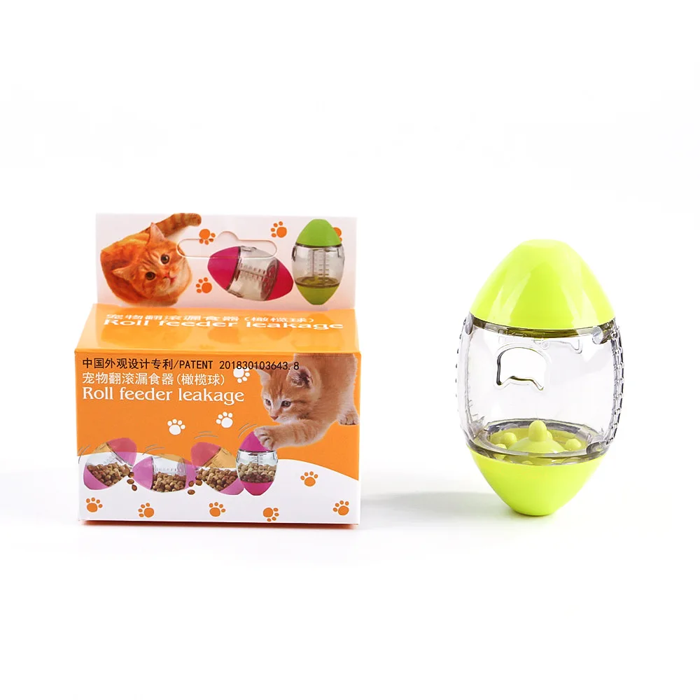 Игрушка для котенка собаки игрушка домашних животных качающаяся еда протекающий