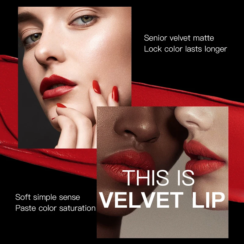 Новинка Pudaier 16 цветов дымовая губная помада бархатная матовая мягкая увлажняющая