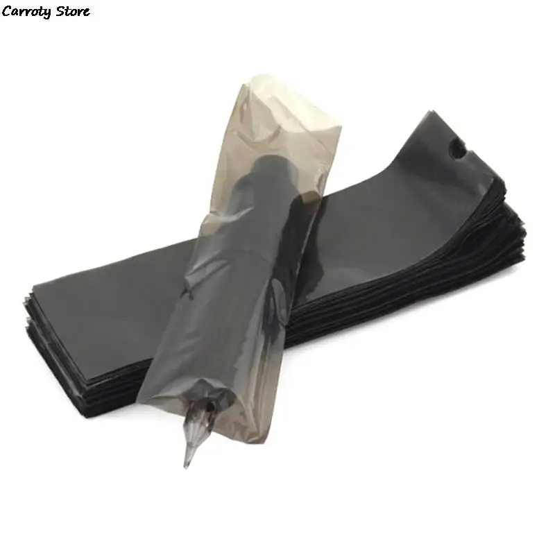 Одноразовые муфты для тату-машинки 200 шт. практичные и гигиенические мешки зажимы