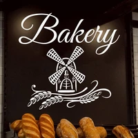 pastries bakery bread pastry cakes biscuits food wall decal window sticker handmade a8 019