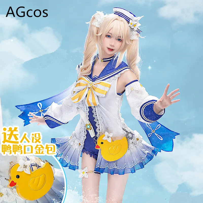 

Игровой ударный купальник Genshin в виде Барбары, сексуальный летний купальник, комбинезоны, купальники, костюмы Барбары