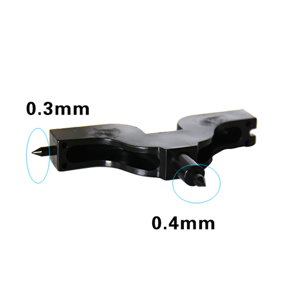 1 шт. шланг дыроколы отверстия отверстие черный перфоратор для пластика штуцера