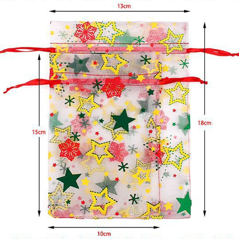 10 шт./Лот мешки из органзы 11 цветов | Дом и сад