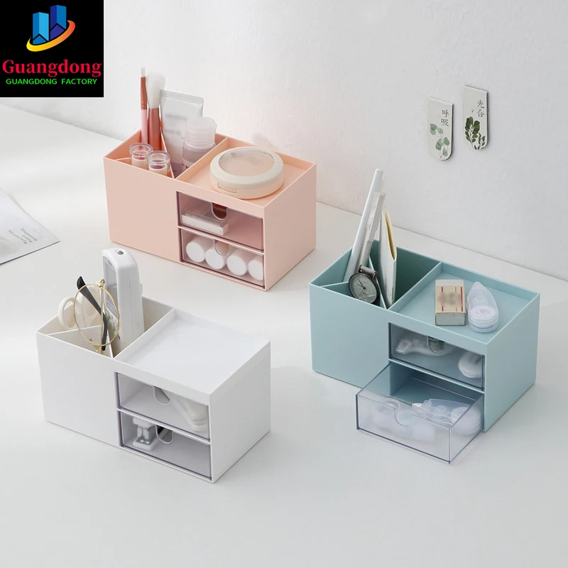 

Makeup Storage Box Cosmetic Drawer Organizer Jewelry Nail Polish Makeup Container Home Office Desktop Sundries Storage Box