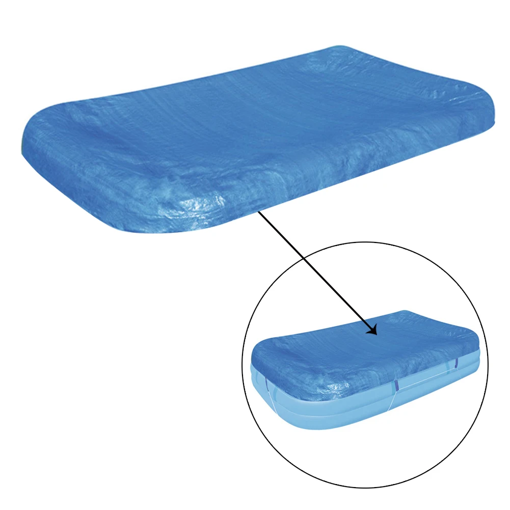 

Swimming Pool Cover Rainproof Rectangular Swimming Pool Cover Waterproof And Dustproof UV-resistant Swimming Pool Accessories