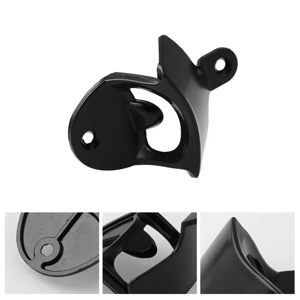 

Balck Zinc Alloy Body Mounted Bottle Opener Fit For Jeep Wrangler JK JKU Unlimited Exterior Accessories