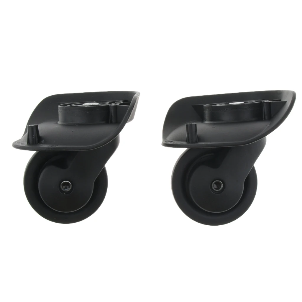 

1 Pair Travel Luggage Mute Wheel Universal 360 ° Swivel Casters A23-Size S