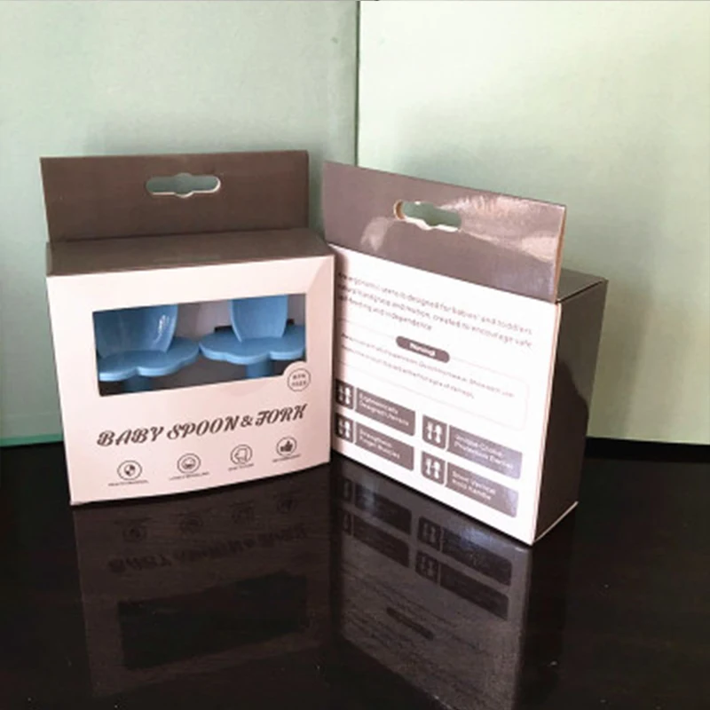 Детский тренировочный набор ложек и вилок для новорожденных Feeidng ложка супа