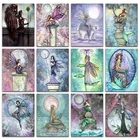 Новая алмазная живопись, красивая девушка, леди, Бабочка, Фея, Русалка, сделай сам, полная выкладка, вышивка крестиком, мозаика 744