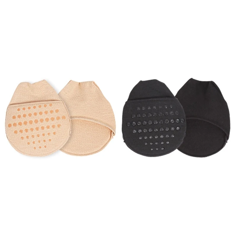 

Toe Cover with Padding Toe Topper Liner Socks Non-Skid Bottom Forefoot Pads Metatarsal Cushions Pad Reusable Cushions