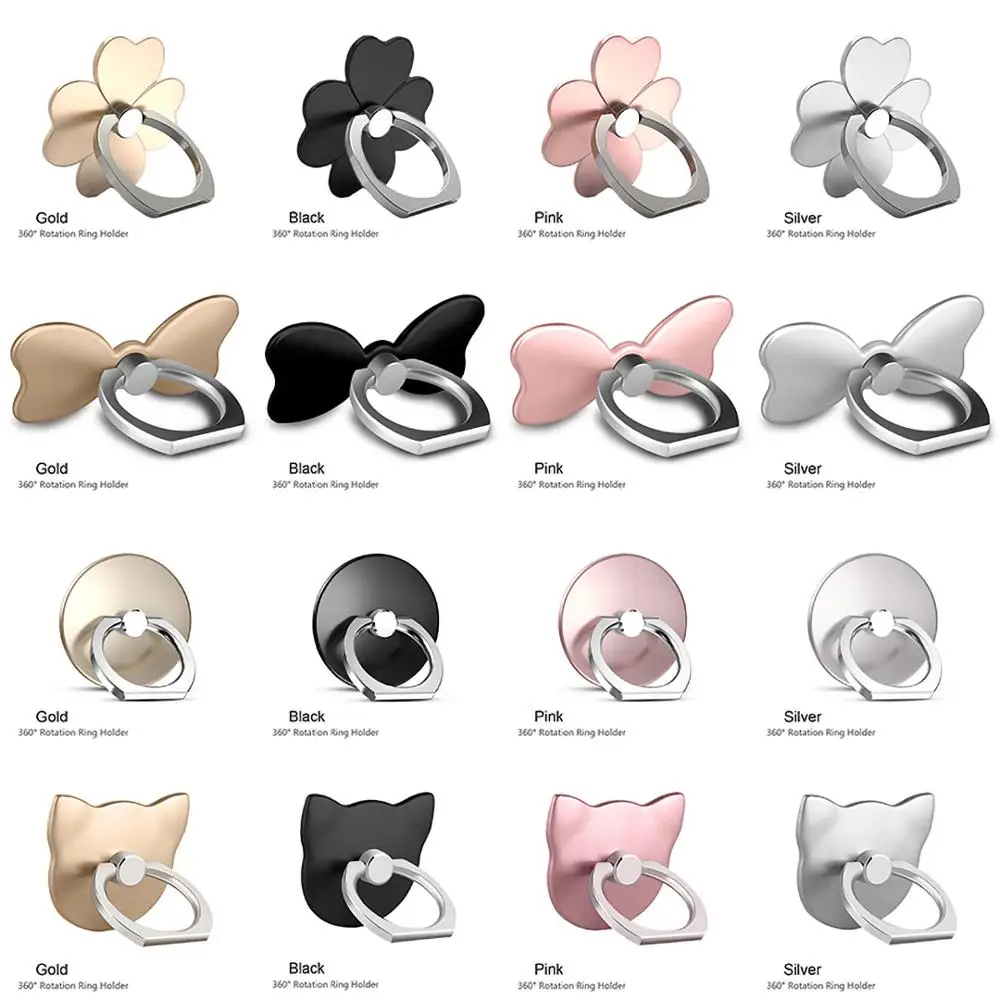 

Finger Ring Smartphone Bracket Back Suction Finger Ring Holder For iPhone 12 Pro Max Xiaomi 11 Redmi Note 9s Huawei P40 Samsung