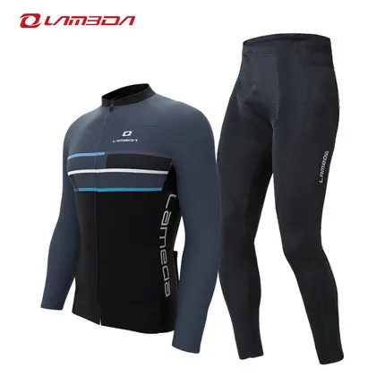 Set 2 LAMEDA Summer Anti-sweat Cycling Jersey Men Mtb Shirt Quick Dry Breathable Bike Clothes Short Short Sleeve Clothing - Цвет: Set 2