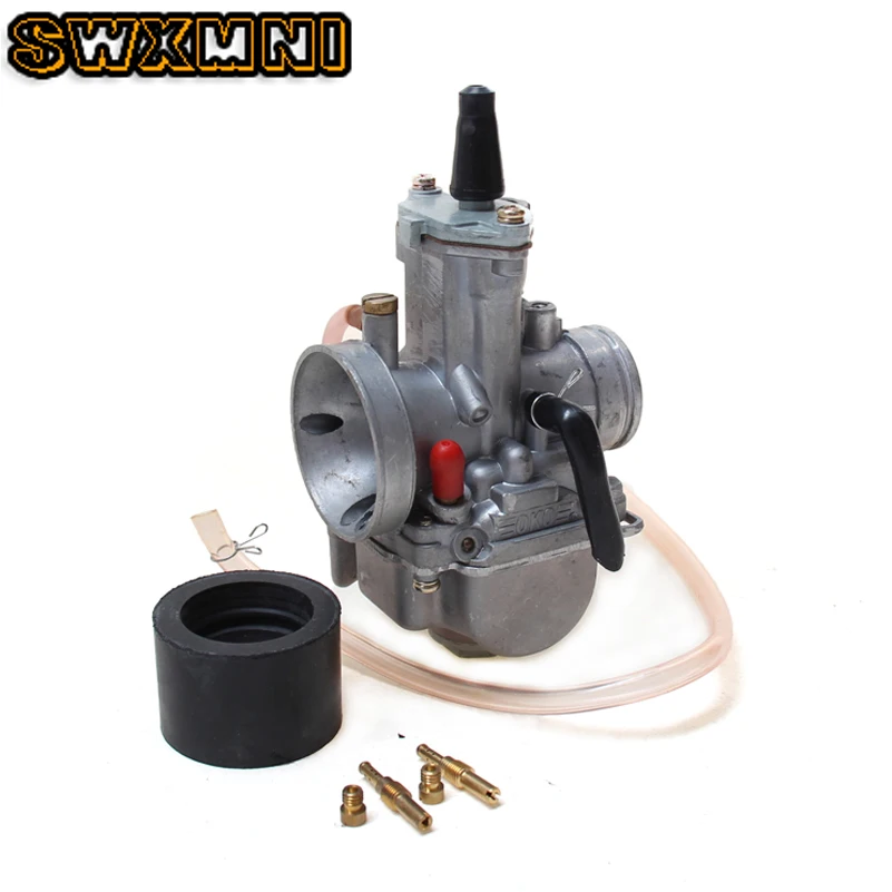 Карбюратор PWK 24 мм для мотоцикла гоночный карбюратор скутера OKO JOG DIO KR150 RTL250 CR80 CR85R