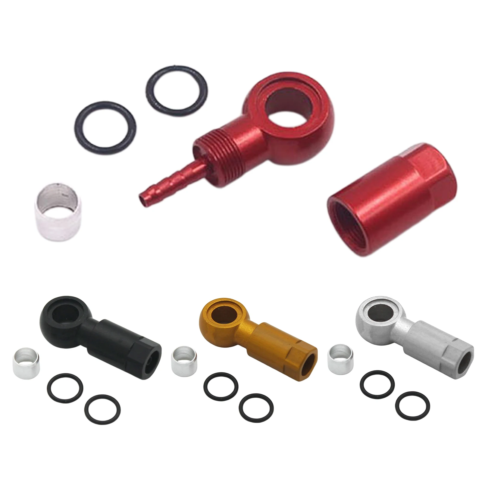

Bicycle Hydraulic Disc Brake Tubing Set Olive Head Connector for Shi mano BH-90 Cycling Brake Accessories