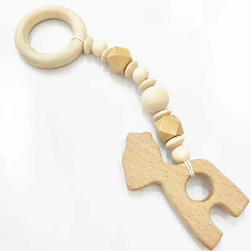 4 шт./компл. деревянный рисунками зверей из мультфильмов для маленьких детей