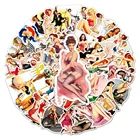 Стикеры в стиле ретро с татуировками для девочек, стикеры в стиле татуировок в стиле старой школы, для холодильника, скейтборда, чехла, ПВХ наклейки для скрапбукинга, 1050 шт.