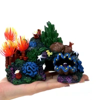 aquarium equipment accessories rockery glass fish tank landscaping decoration resin crafts shell coral water plants pet supplies