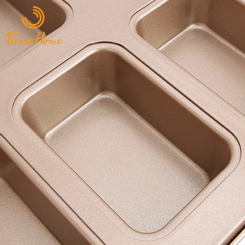 Сверхмощная форма для торта из углеродистой стали с 8 чашками антипригарная