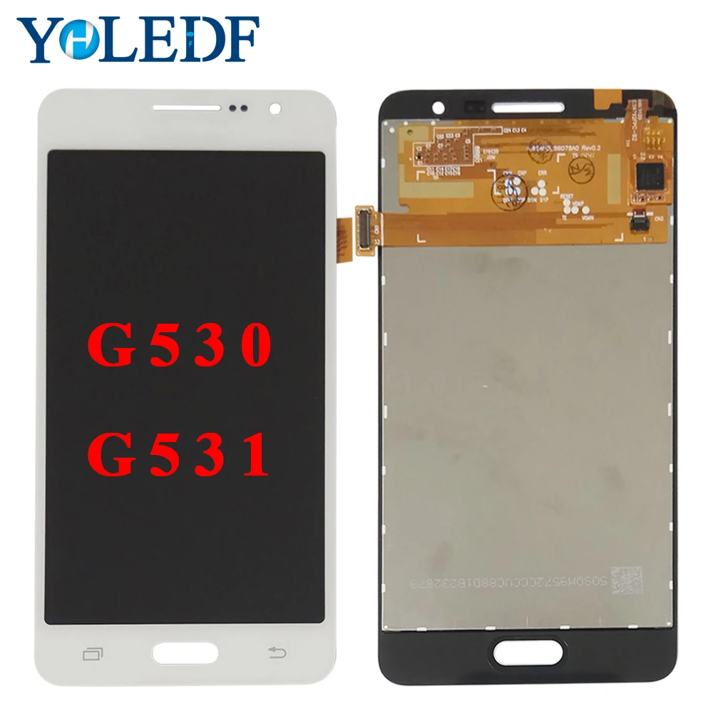 ЖК дисплей для Samsung GALAXY Grand Prime G530 G530F G530H дигитайзер сенсорного экрана сборка G531H