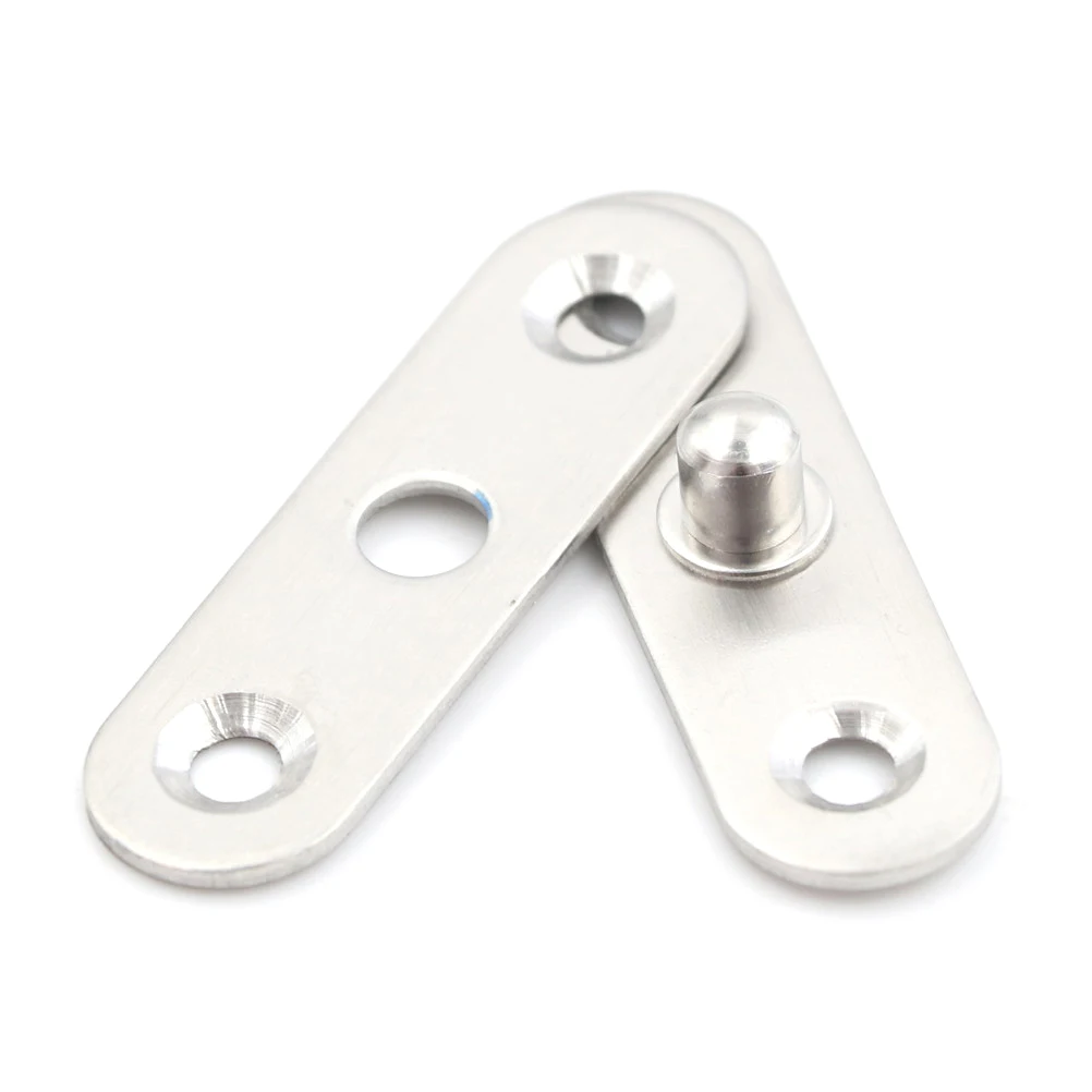 

1pcs Rotating Hinge Stainless Steel 360 Degree Rotating Door Pivot Hinge Tone Rotar