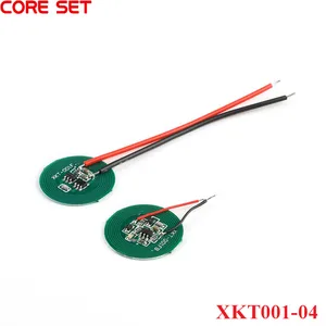 XKT001-04 маленький беспроводной зарядный модуль Wi-Fi 20 мм, беспроводной модуль питания, зарядное устройство, сделай сам, печатная плата клеммы катушки