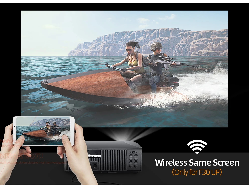 VIVIBright Real Full HD 1080P проектор, Android 9,0, wifi Bluetooth, 3D видео проектор, tv Stick, PS4, HDMI для спорта