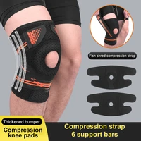 adjustable knee brace support sleeve patella stabilizer protector wrap sports knee pads