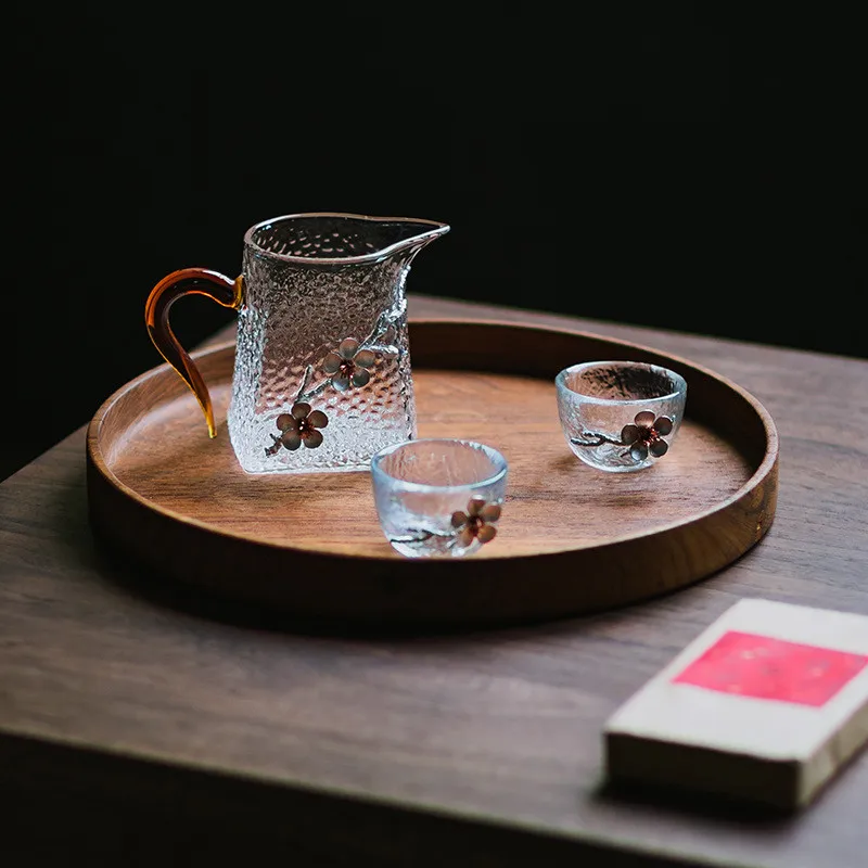 Китайский молоток узор большой чай море жаростойкая стеклянная ярмарка чашка