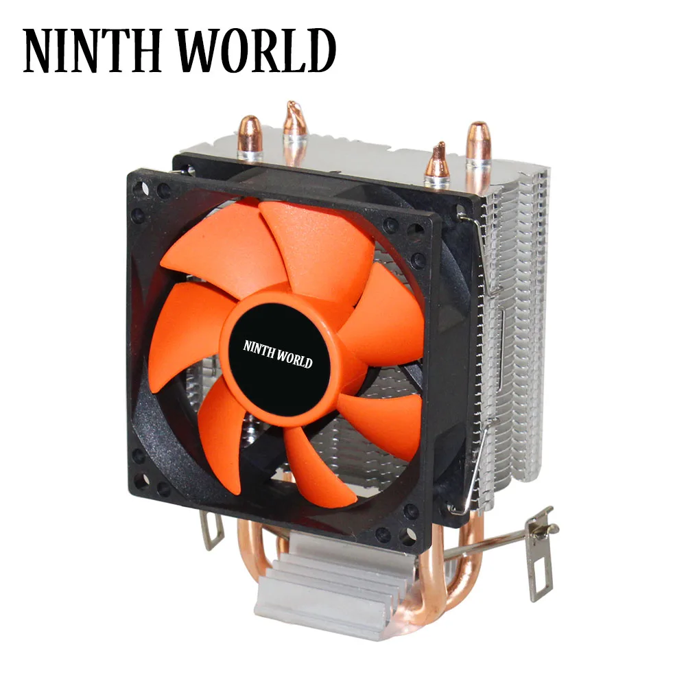 

2 Heatpipes CPU Cooler TDP 18dab Super Silent CPU Fan Aluminum Heatsink For LGA 775/1150/1151/1155/1156 754/940 FM1/2, AM2+/3+