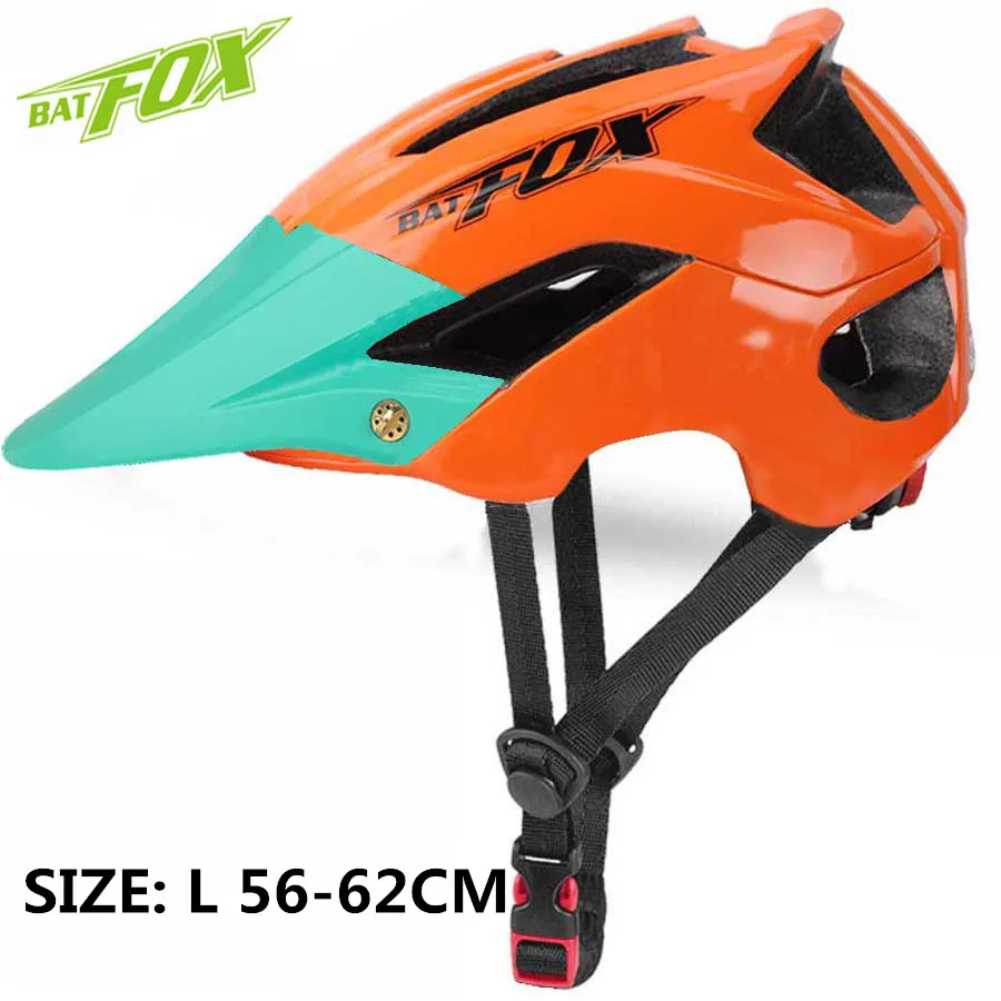 5002 BATFOX оранжевый велосипедный шлем MTB шлем casco bicicleta hombre capacete ciclismo велосипедная Кепка cinelli велосипедный шлем - Цвет: 5002
