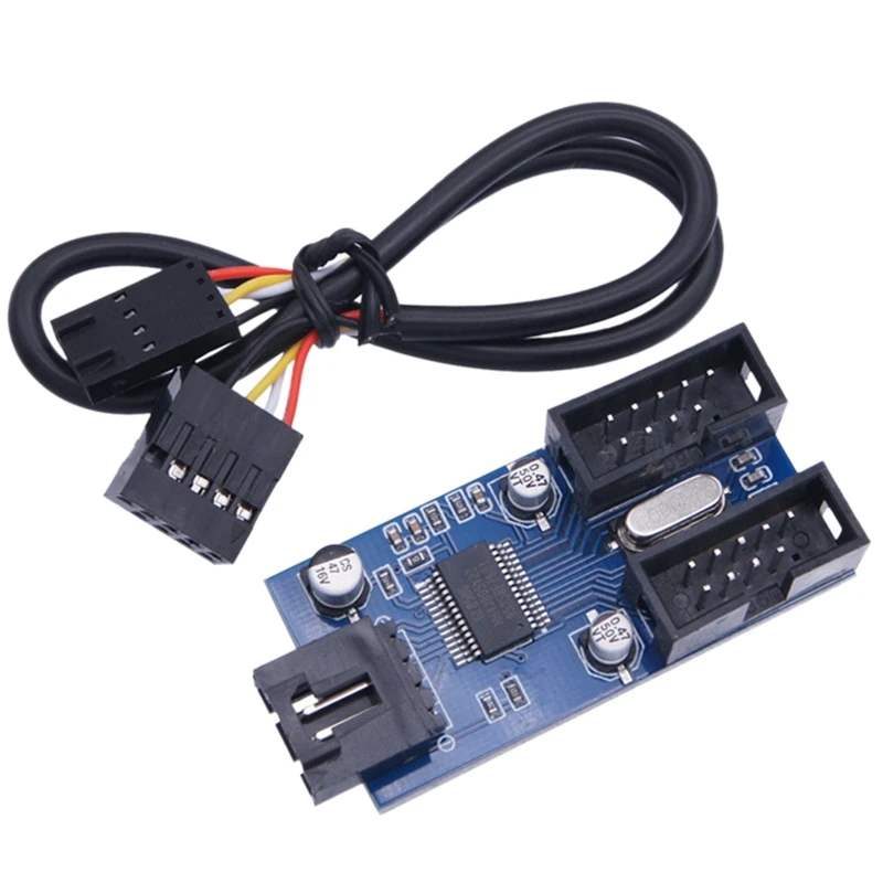 

Кабель-удлинитель 9-контактный со штекером USB 2,0 и 9-контактным разъемом USB