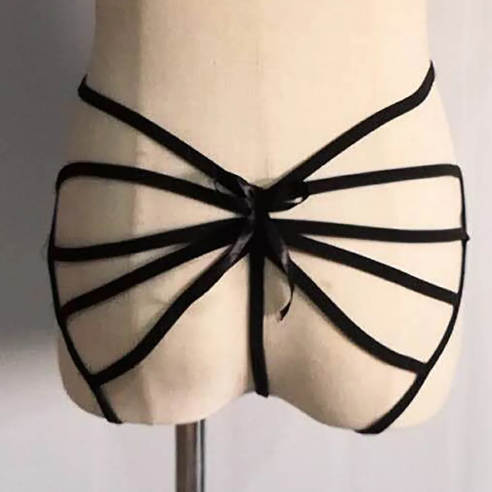 Women's underwear open crotch sexy lingerie bondage Erotic Briefs transparent panties g string Female thong lenceria@ | Тематическая