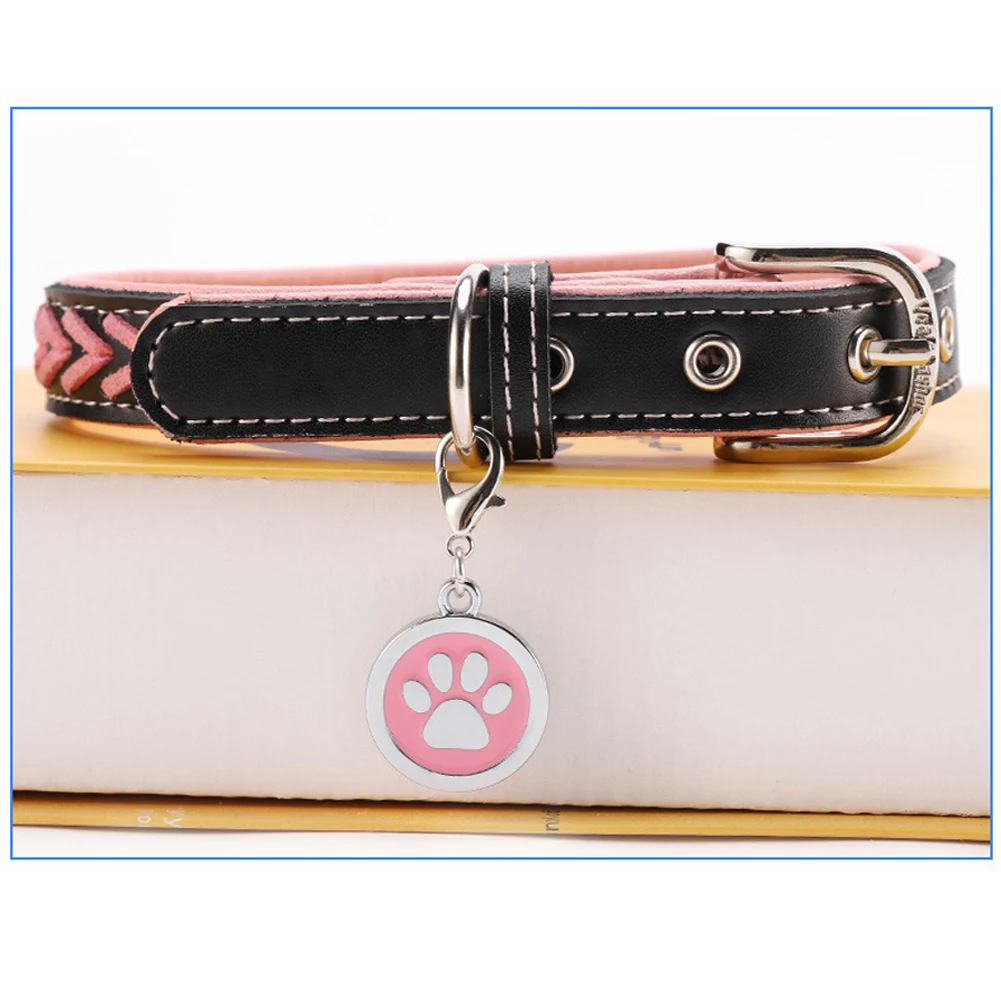 

Personalized Anti-lost Custom Dog ID Tag Engraved Pet Dog Collar Accessories Cat Puppy ID Tag Stainless Steel Name Tel Tags