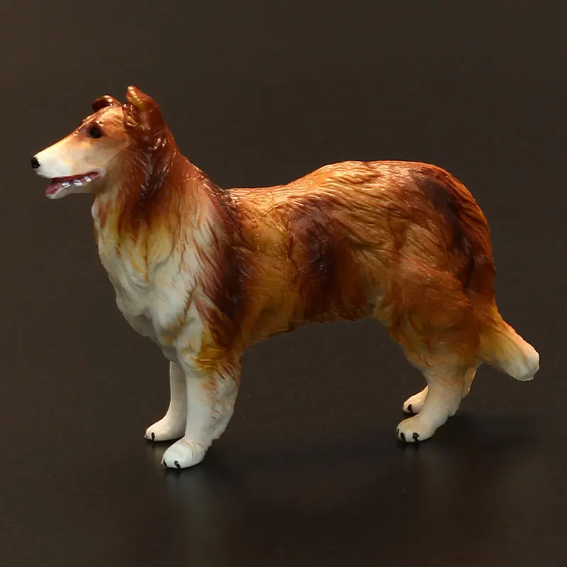 Детская однотонная Фотографическая модель Φ шотландская колли|Игровые фигурки и