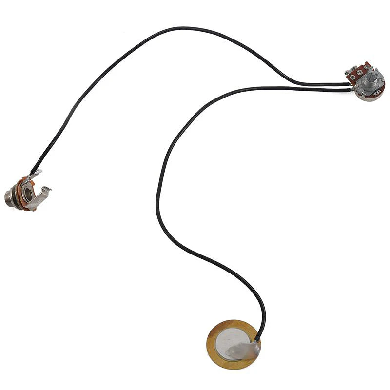 10 комплектов 27 мм гитарный пикап пьезо преобразователь предварительный