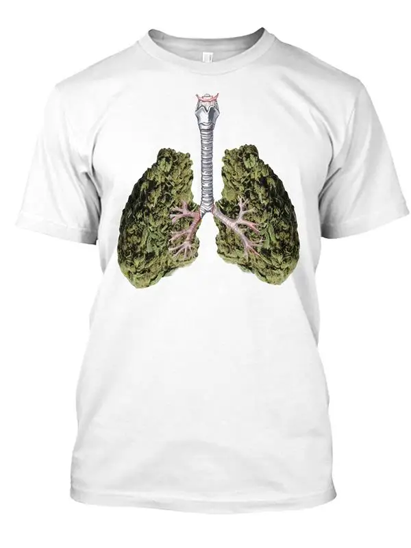 

Men T Shirt GHGT Weed Lungs Shirt! Women tshirt